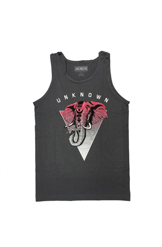 Anenberg, Unknown Classic American Made Mens Charcoal Tank Top