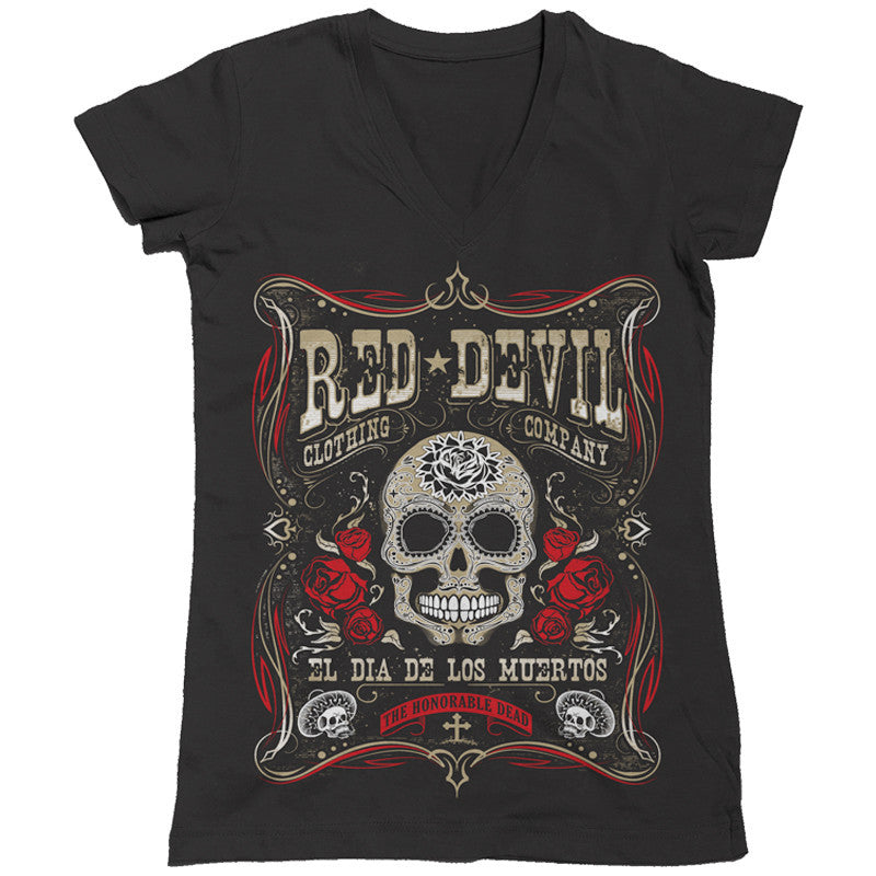 Women's El Dia De Los Muertos T-Shirt