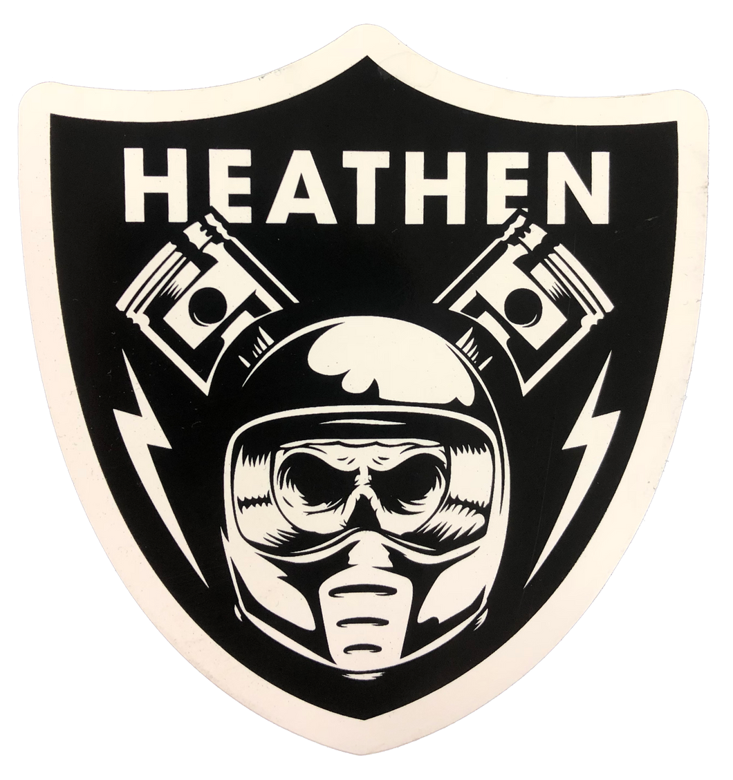 Heathen Shield Sticker