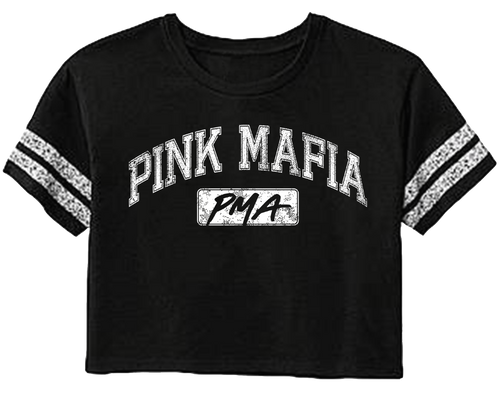 Pink Mafia PMA Crop Tee